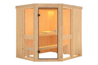  Karibu | Amelia 1 Sauna | Bronzeglas Deur 400208-31